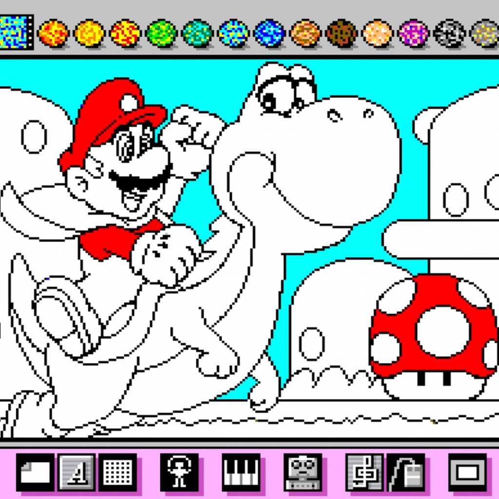 Mario Paint on Nintendo&nbsp;Switch